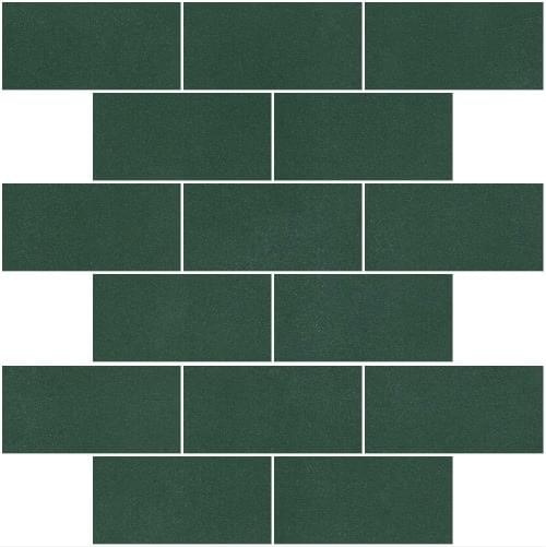 Winckelmans Panel Brick Dark Green Vef 31.2x31.5