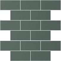 Плитка Winckelmans Panel Brick Green Veu 31.2x31.5 см, поверхность матовая