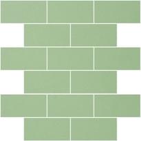 Плитка Winckelmans Panel Brick Pistache Pis 31.2x31.5 см, поверхность матовая