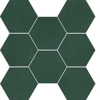 Плитка Winckelmans Panel Deli Dark Green Vef On Fiber 26x30 см, поверхность матовая