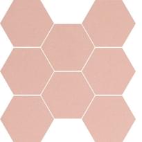 Плитка Winckelmans Panel Deli Pink Rsv On Fiber 26x30 см, поверхность матовая