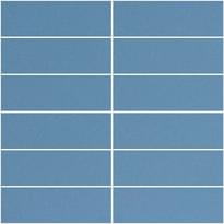 Плитка Winckelmans Panel Linear Blue Beu 30.5x31.5 см, поверхность матовая