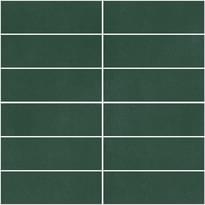 Плитка Winckelmans Panel Linear Dark Green Vef 30.5x31.5 см, поверхность матовая