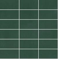 Плитка Winckelmans Panel Linear Dark Green Vef 31.5x30.7 см, поверхность матовая