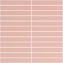 Плитка Winckelmans Panel Linear Pink Rsu 30.3x31.8 см, поверхность матовая