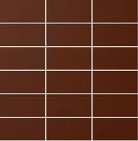 Плитка Winckelmans Panel Linear Red Rou 31.5x30.7 см, поверхность матовая
