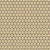 Плитка Winckelmans Rounds Mosaics Rounds D18 Cognac Cog 28x30 см, поверхность матовая
