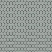 Плитка Winckelmans Rounds Mosaics Rounds D18 Pale Green Vep 28x30 см, поверхность матовая