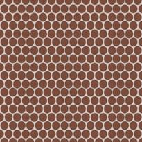 Плитка Winckelmans Rounds Mosaics Rounds D18 Red Rou 28x30 см, поверхность матовая