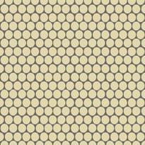 Плитка Winckelmans Rounds Mosaics Rounds D18 Vanille Van 28x30 см, поверхность матовая