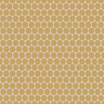 Плитка Winckelmans Rounds Mosaics Rounds D18 Yellow Jau 28x30 см, поверхность матовая