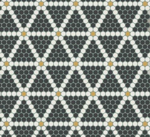 Winckelmans Rounds Mosaics Rounds Dessin 1003 27.5x27.5