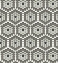 Плитка Winckelmans Rounds Mosaics Rounds Dessin 2001 27.5x27.5 см, поверхность матовая