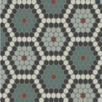Плитка Winckelmans Rounds Mosaics Rounds Dessin 2005 27.5x27.5 см, поверхность матовая
