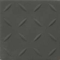 Плитка Winckelmans Simple Colors Anitslip Cx.10 Relief R10 Black Noi 10x10 см, поверхность матовая