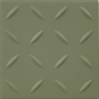 Плитка Winckelmans Simple Colors Anitslip Cx.10 Relief R10 Green Australian Vea 10x10 см, поверхность матовая