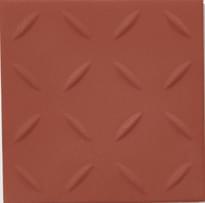 Плитка Winckelmans Simple Colors Anitslip Cx.10 Relief R10 Red Rou 10x10 см, поверхность матовая, рельефная