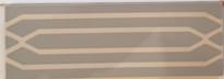 Плитка Winckelmans Simple Colors Decors Encaustic Enc37 White Grey 5x15 см, поверхность матовая