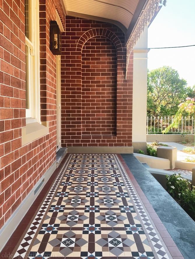 керамогранит фабрики Winckelmans коллекция Simple Colors Decors Encaustic