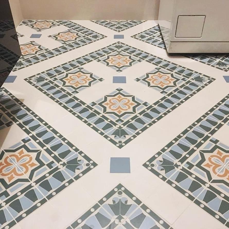 керамогранит фабрики Winckelmans коллекция Simple Colors Decors Encaustic