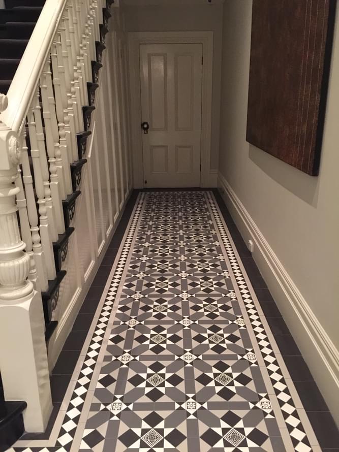 керамогранит фабрики Winckelmans коллекция Simple Colors Decors Encaustic