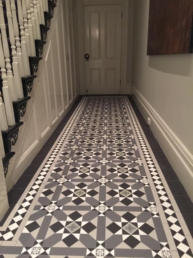 керамогранит фабрики Winckelmans коллекция Simple Colors Decors Encaustic