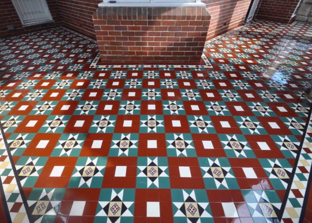 керамогранит фабрики Winckelmans коллекция Simple Colors Decors Encaustic