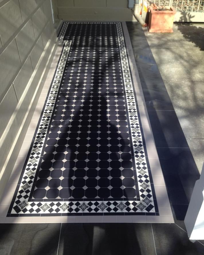 керамогранит фабрики Winckelmans коллекция Simple Colors Decors Encaustic