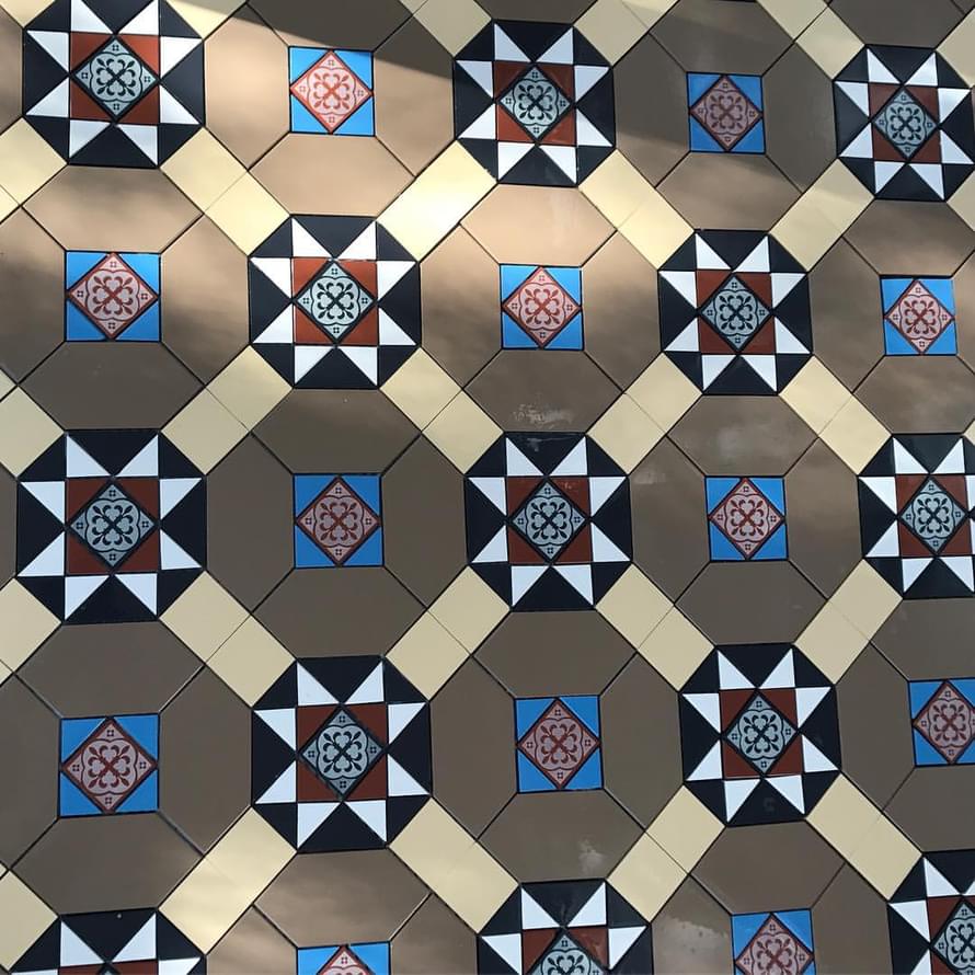 керамогранит фабрики Winckelmans коллекция Simple Colors Decors Encaustic