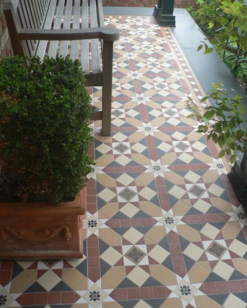 керамогранит фабрики Winckelmans коллекция Simple Colors Decors Encaustic