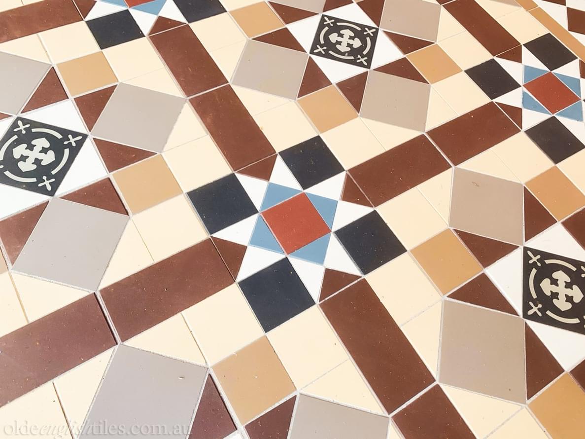 керамогранит фабрики Winckelmans коллекция Simple Colors Decors Encaustic