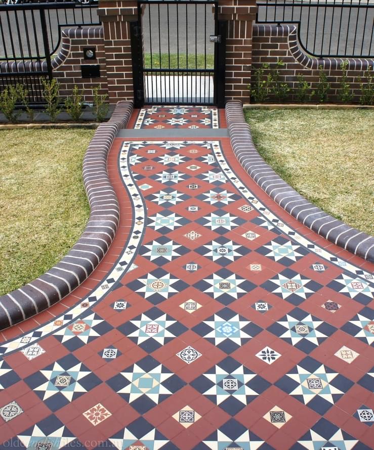 керамогранит фабрики Winckelmans коллекция Simple Colors Decors Encaustic