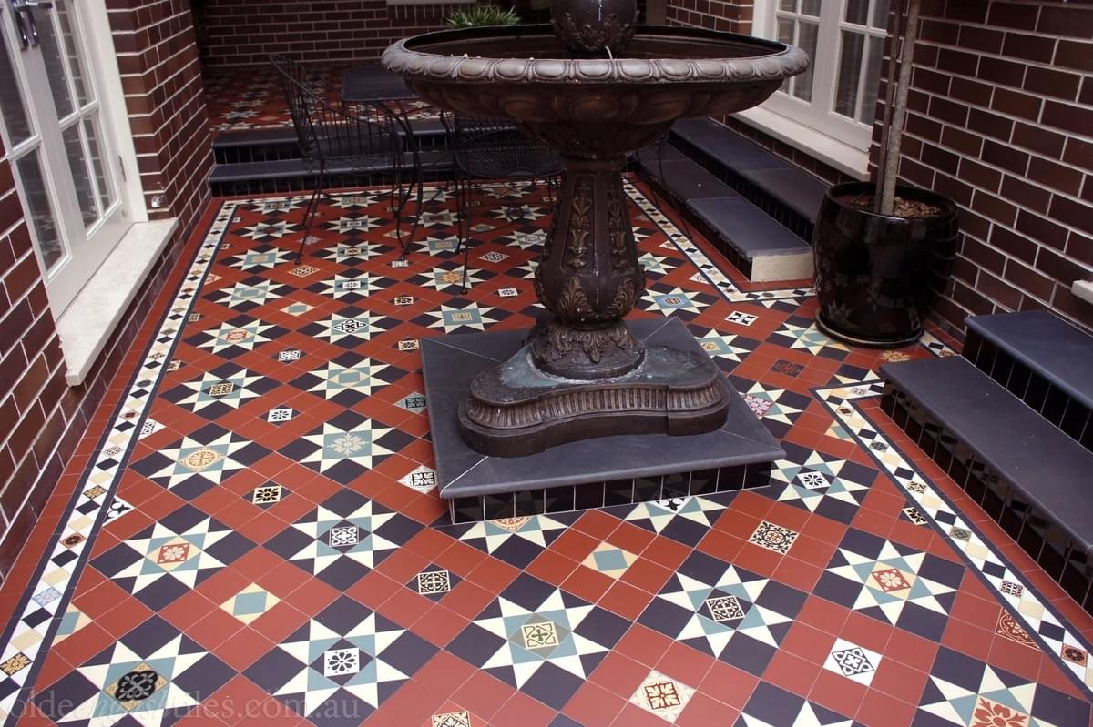 керамогранит фабрики Winckelmans коллекция Simple Colors Decors Encaustic