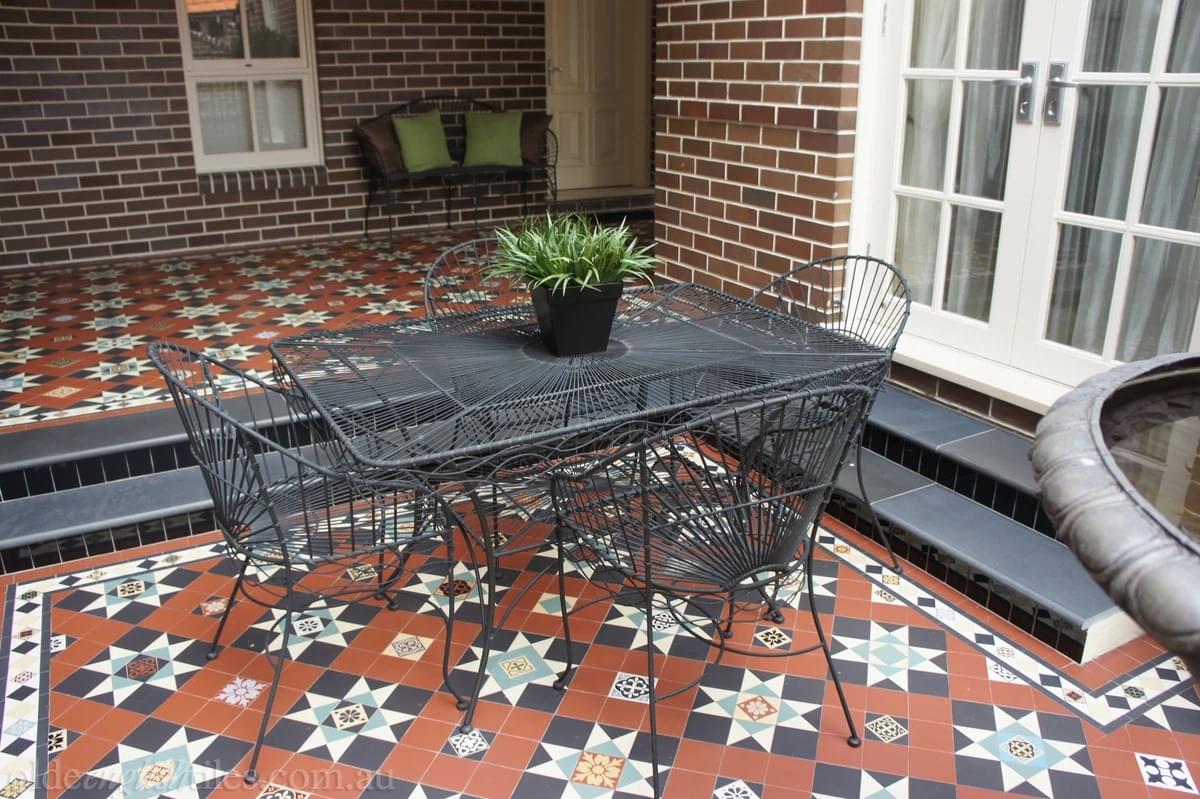 керамогранит фабрики Winckelmans коллекция Simple Colors Decors Encaustic