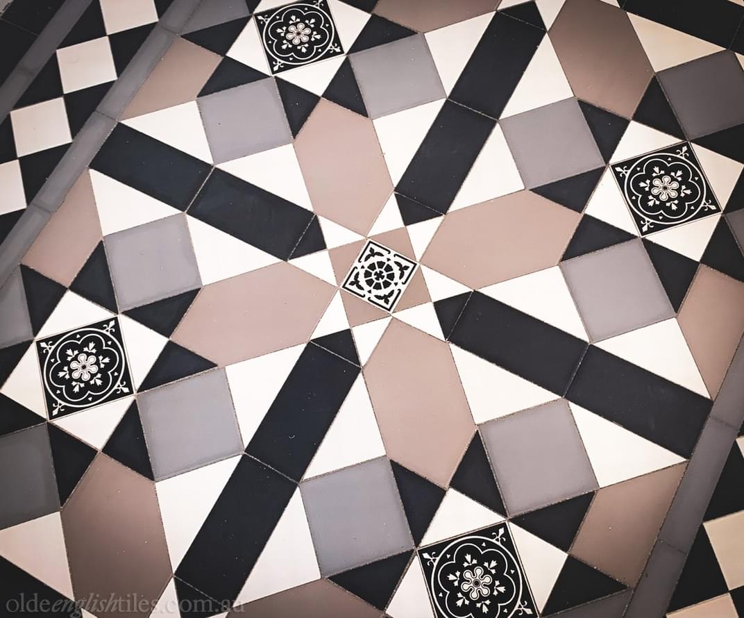 керамогранит фабрики Winckelmans коллекция Simple Colors Decors Encaustic