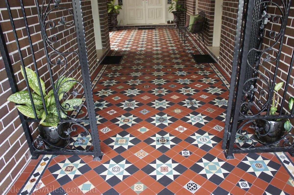 керамогранит фабрики Winckelmans коллекция Simple Colors Decors Encaustic