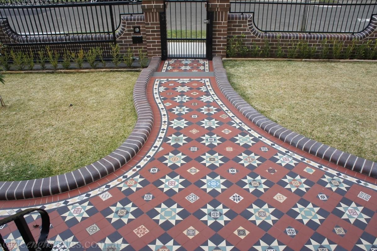 керамогранит фабрики Winckelmans коллекция Simple Colors Decors Encaustic