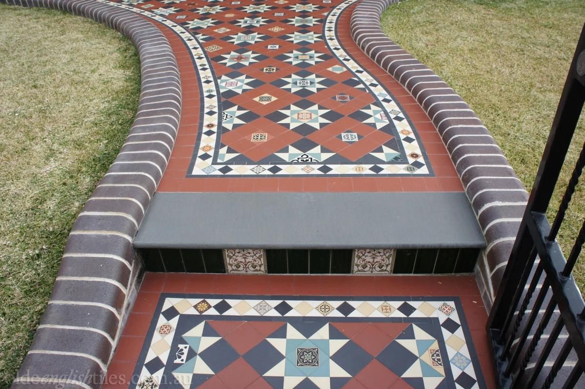 керамогранит фабрики Winckelmans коллекция Simple Colors Decors Encaustic