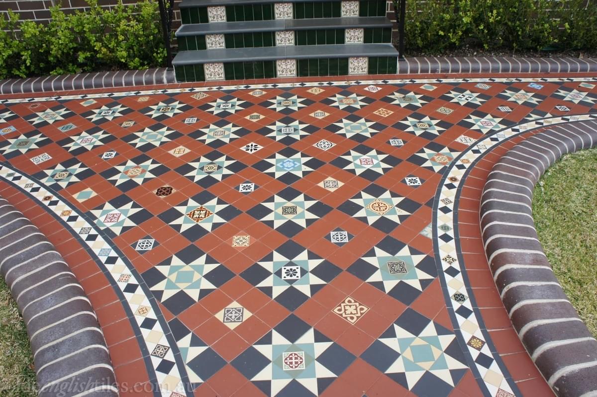 керамогранит фабрики Winckelmans коллекция Simple Colors Decors Encaustic