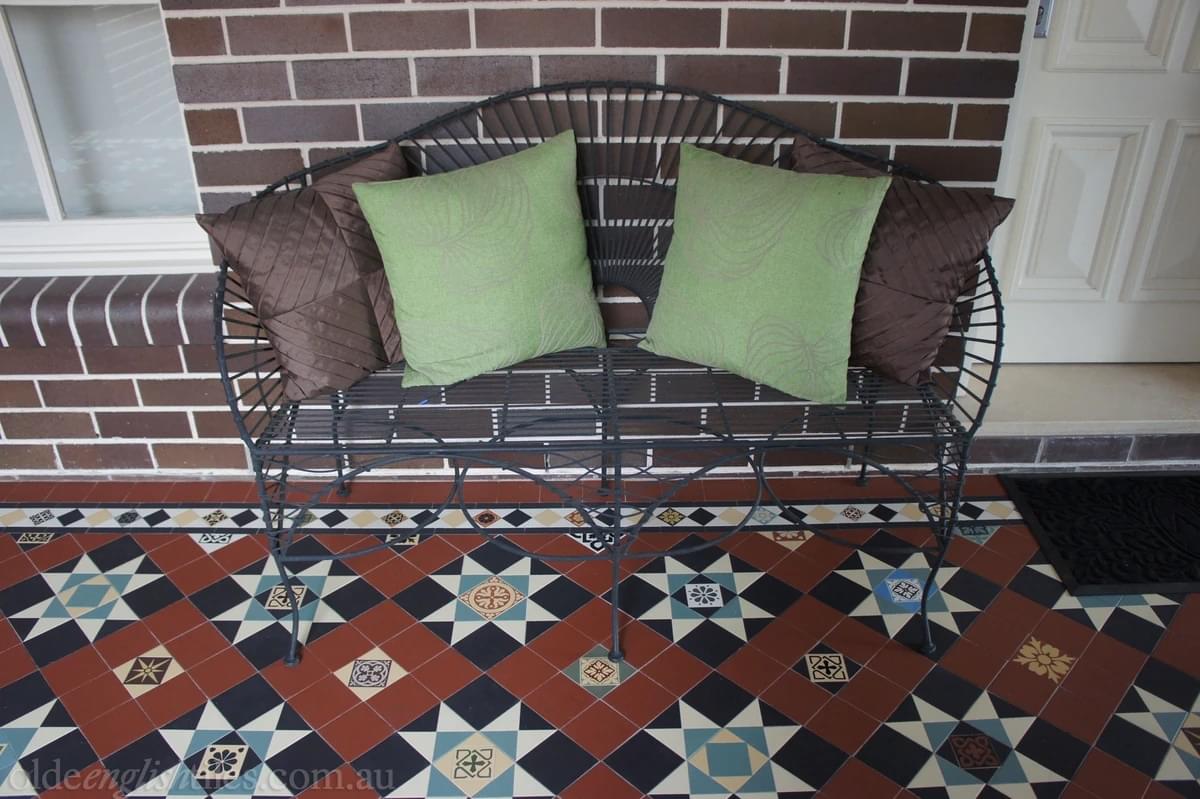 керамогранит фабрики Winckelmans коллекция Simple Colors Decors Encaustic