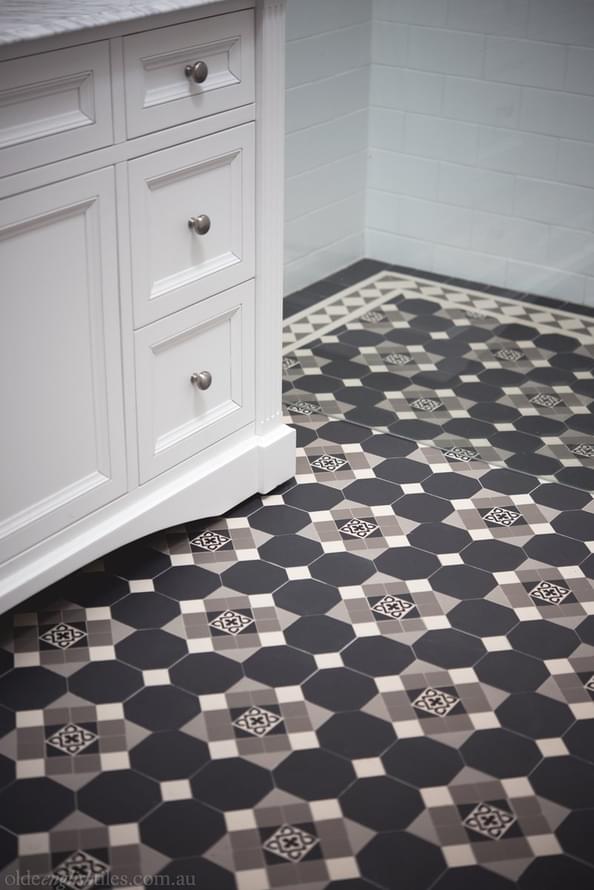 керамогранит фабрики Winckelmans коллекция Simple Colors Decors Encaustic