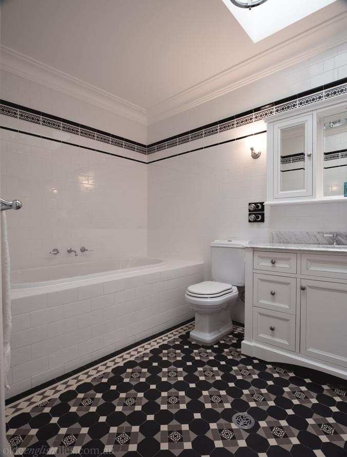 керамогранит фабрики Winckelmans коллекция Simple Colors Decors Encaustic