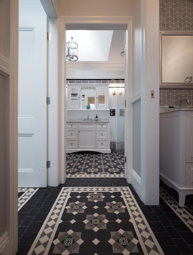 керамогранит фабрики Winckelmans коллекция Simple Colors Decors Encaustic