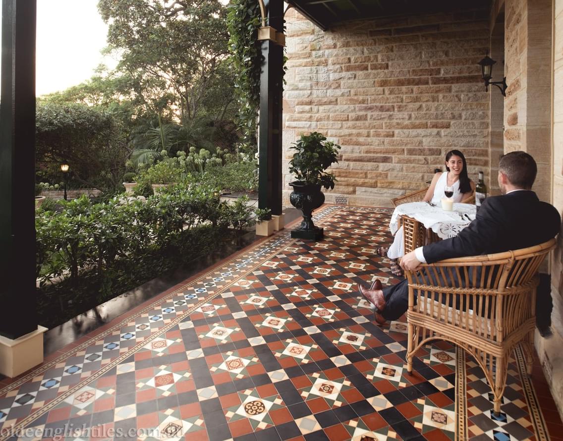 керамогранит фабрики Winckelmans коллекция Simple Colors Decors Encaustic