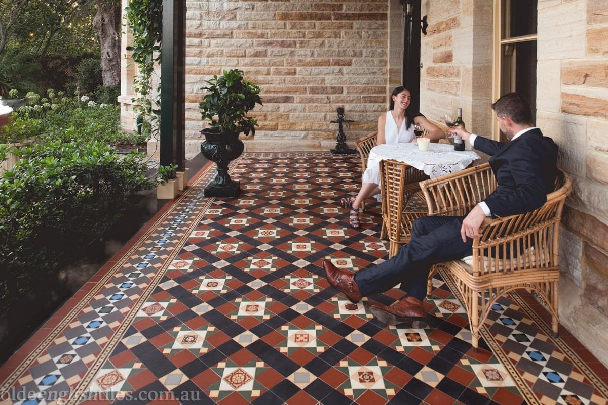 керамогранит фабрики Winckelmans коллекция Simple Colors Decors Encaustic