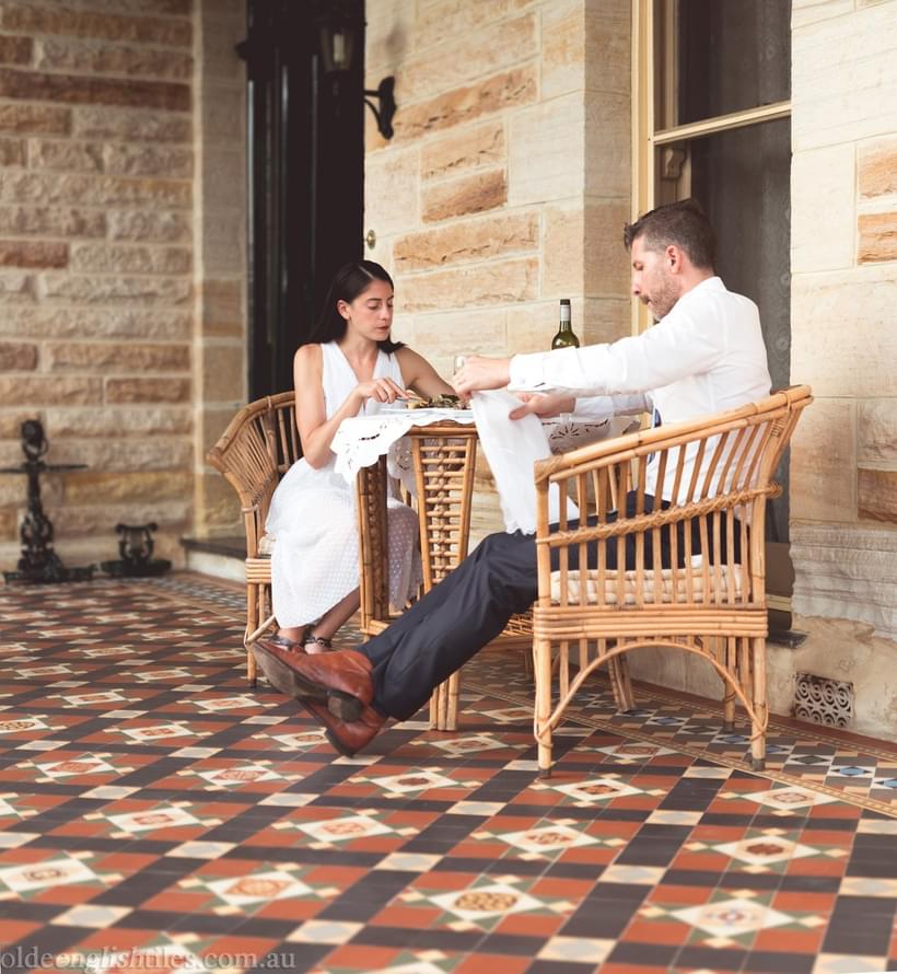 керамогранит фабрики Winckelmans коллекция Simple Colors Decors Encaustic