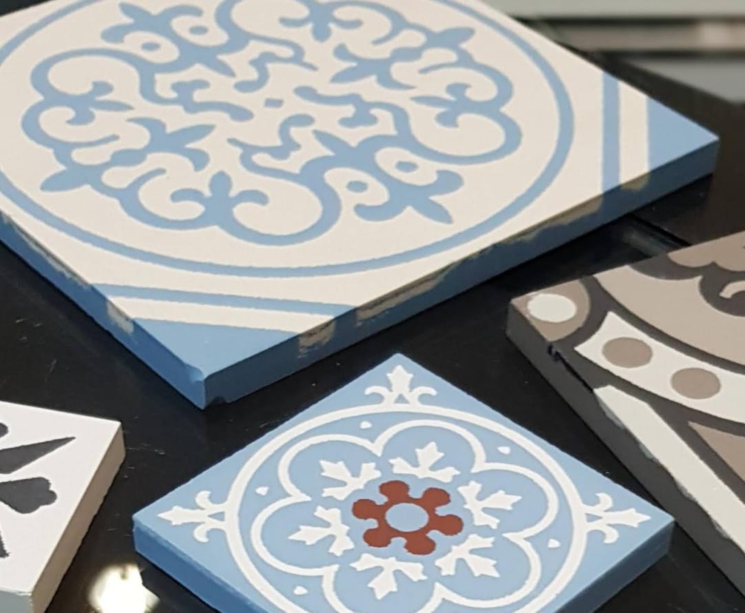 керамогранит фабрики Winckelmans коллекция Simple Colors Decors