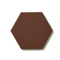 Плитка Winckelmans Simple Colors Hexagon Hex.10 Brown Bru 10x11.5 см, поверхность матовая