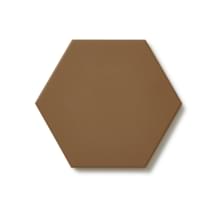Плитка Winckelmans Simple Colors Hexagon Hex.10 Coffee Caf 10x11.5 см, поверхность матовая