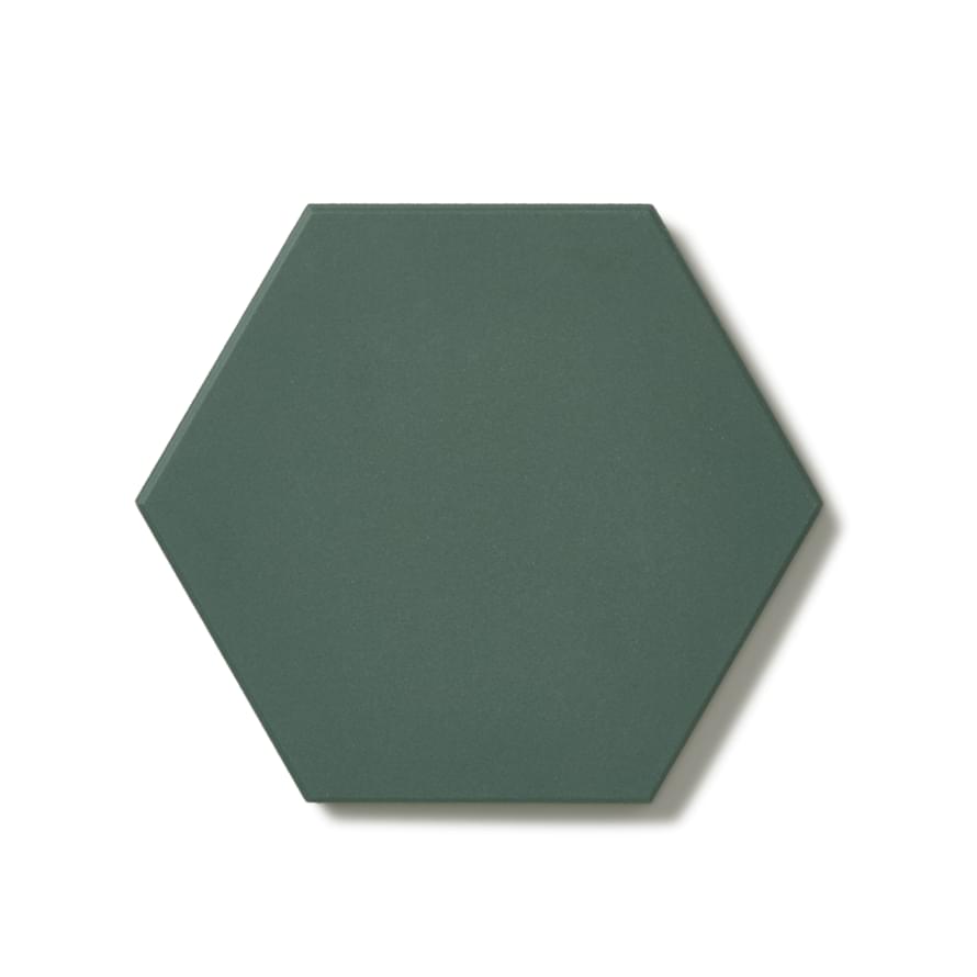 Winckelmans Simple Colors Hexagon Hex.10 Dark Green Vef 10x11.5